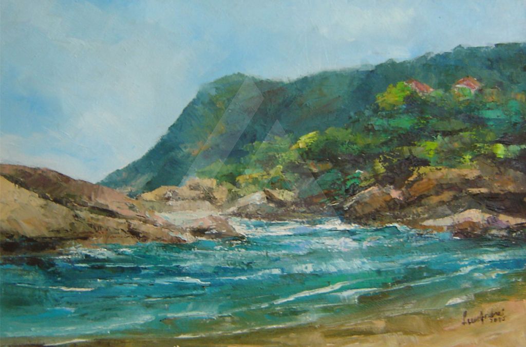 Óleo sobre tela - 60cm x 40cm / 23.6in x 15.7in - Oil on canvas