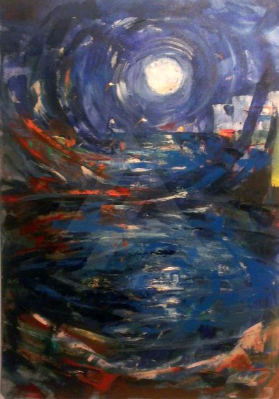 100cm x 70cm - Óleo sobre tela/ 39.3in x 27.5in - Oil on Canvas